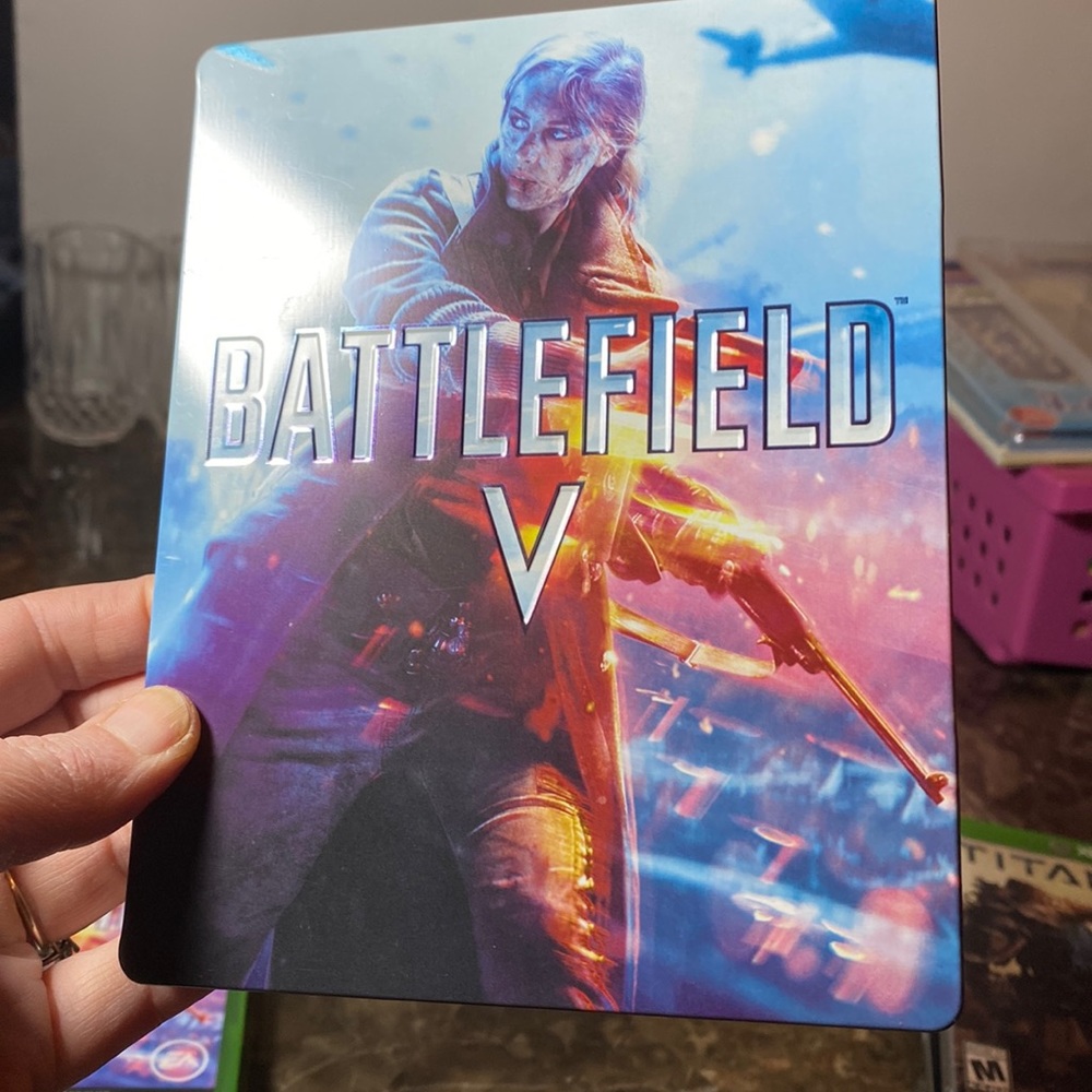 xbox one Collectors Edition metal case for Battlefield 5-included Battlefield 1